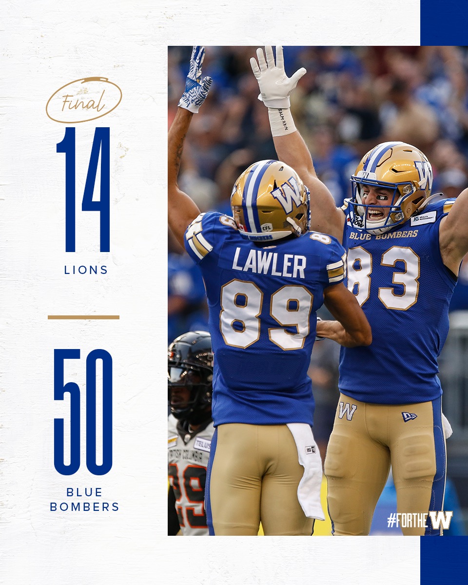 Wpg_BlueBombers's tweet photo. cravin' doughnuts for some reason 🤔 

#ForTheW https://t.co/mUukYpn20r