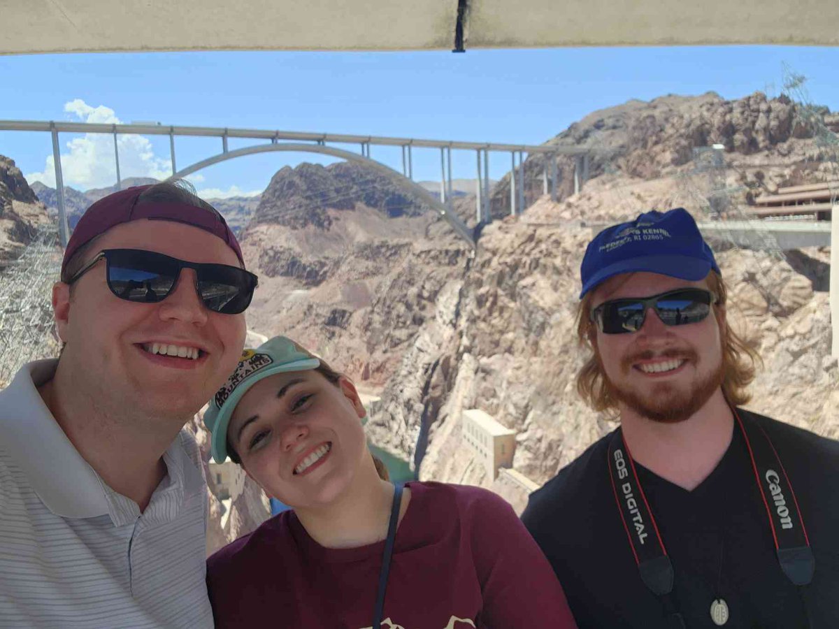 HarleyJWheeler's tweet photo. Submitted my 3rd attempt for the NIH F32 and am now off with friends to enjoy a trip nearly a year in the making-- picture taken at Hoover Dam! https://t.co/E4eDGFAcSl