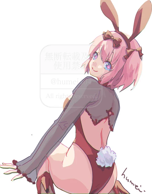6日目 雲雀ちゃん  #夏のバニー祭