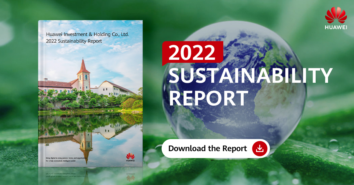 HUAWEI_TECH4ALL's tweet photo. In the past year, #Huawei has delivered key achievements in four #sustainability strategies as well as ensuring a healthy contribution to the UN SDGs. Get your copy of the Huawei 2022 Sustainability Report — download now at https://t.co/4Xg7xStUHt
#TECH4ALL