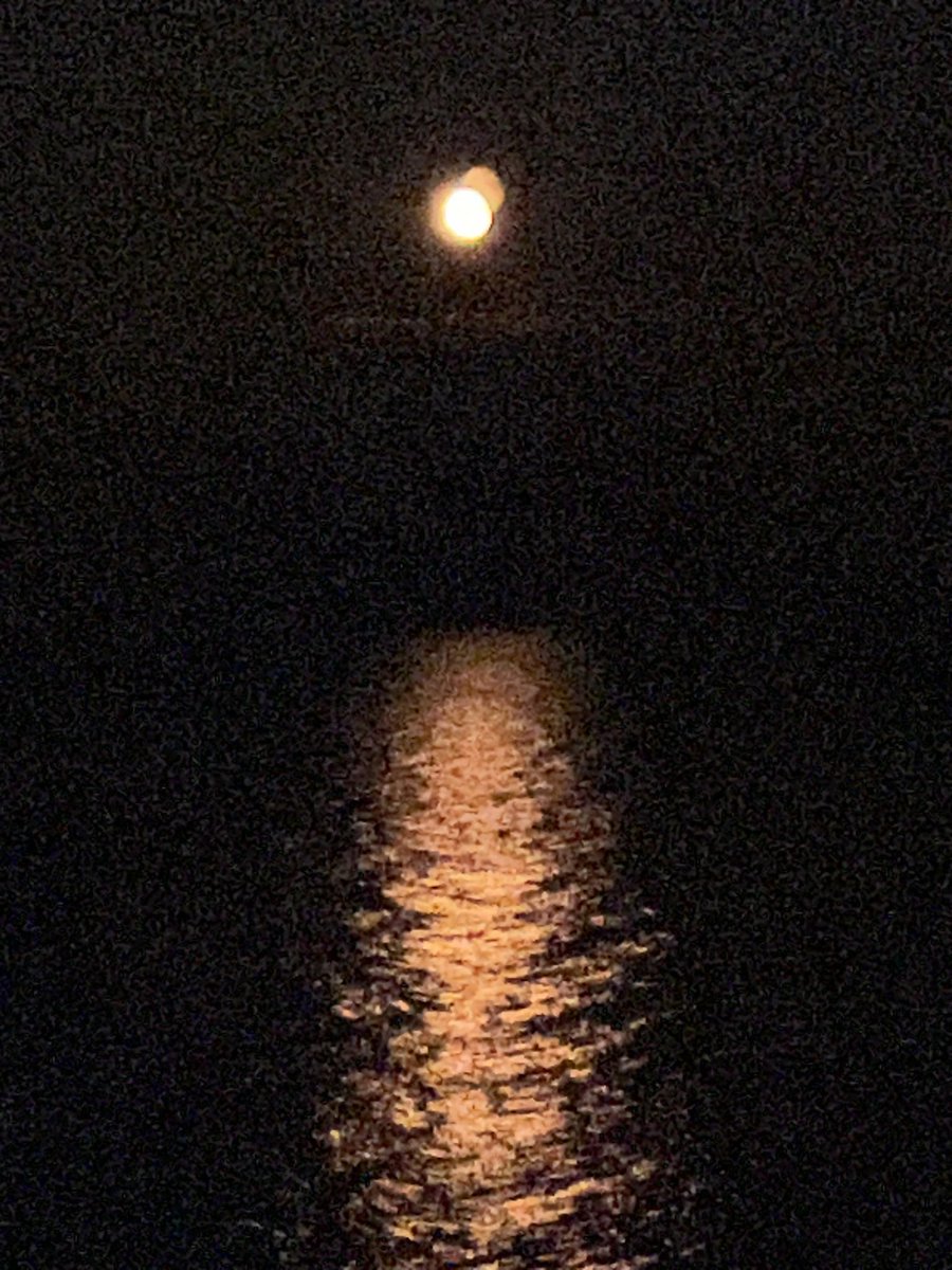 seavt2008's tweet photo. Moon rise over Lake Superior #UP23 #Michigan2023 #summervacation2023 https://t.co/USgGF2KRK5