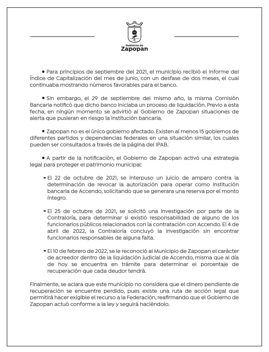 Gobierno de Zapopan tweet media