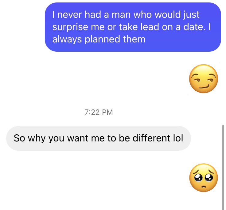 Sheisplussize's tweet photo. I hate #dating …..this is why smh 🤦🏾‍♀️ https://t.co/9m3Nq08EkE