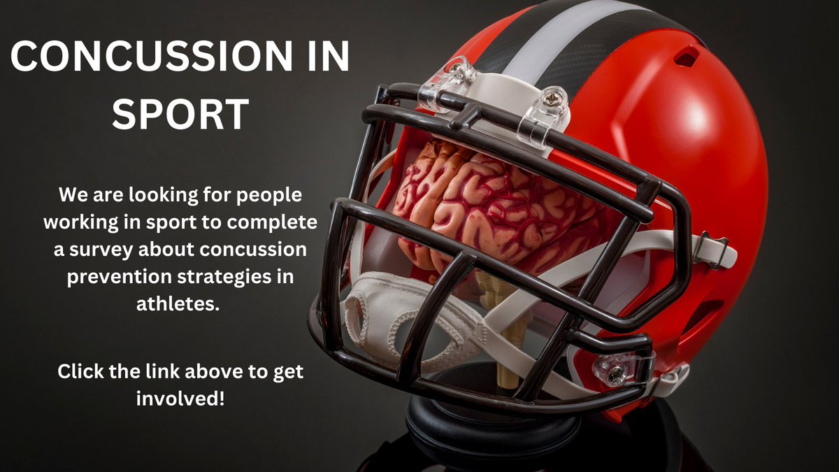 We are looking to understand the strategies used to mitigate concussion risk at all levels of sport. If you would like to participate, click on the link below to complete our short ~10 minutes survey: 

researchsurvey.griffith.edu.au/index.php/6453…

Retweets appreciated 💪