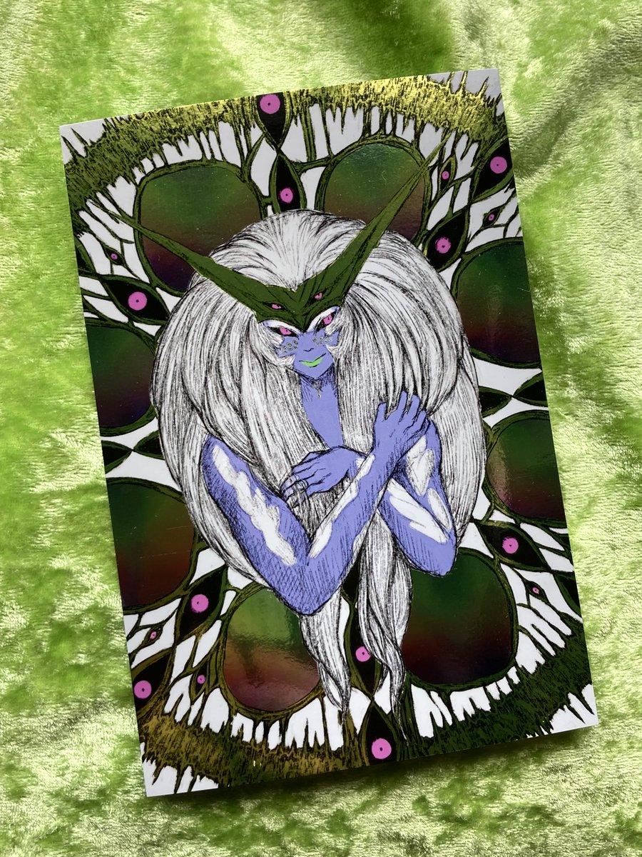 donguricorosuke's tweet image. 最後にポストカードも到着！
メタリック具合、良いです！