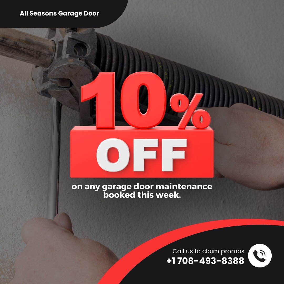 allseasons_door's tweet photo. #GarageDoorSpringRepair Trust our experts for top-notch garage door spring repair services. Let us handle your spring issues and keep your garage door functioning smoothly! 💪🚪 #ExpertTechnicians #GarageDoorFix #SpringRepairs #HomeImprovement #QualityWork #GarageDoorMaintenance https://t.co/WHd1TDMSXU