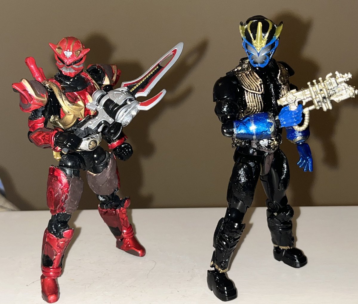 TOUGE_BH9's tweet photo. #装動 
仮面ライダー威吹鬼、完成！
ちなみに元はエントリーフォーム。
2号ライダーも結構増えてきたねー。 https://t.co/ckAGobd19q