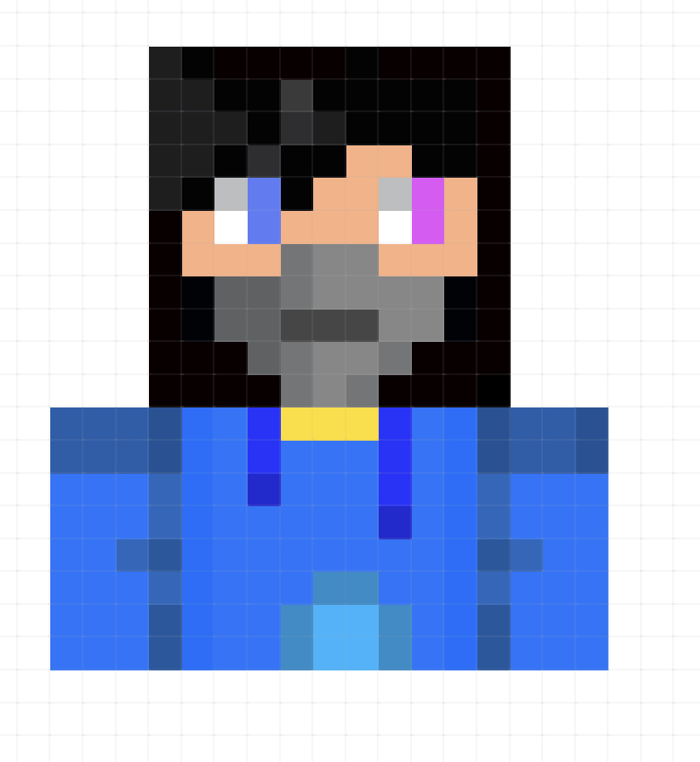 scoutgaming06's tweet photo. @OVDRStudios (somewhat) finished with the sweater and i know the pocket is off centered i probably not fix it https://t.co/d0Pqp2EPxF