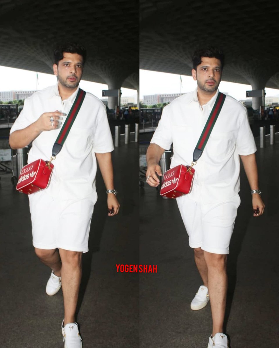 #karankundraa at the Airport today. 

#yogenshah