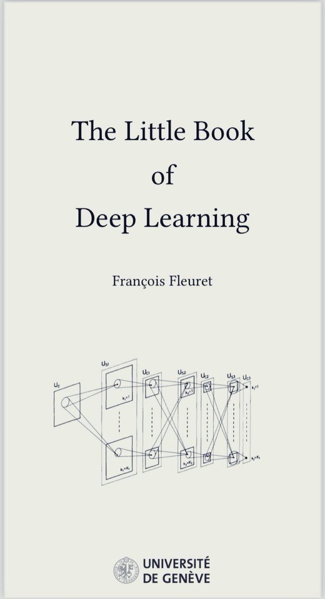Download Free PDF! The Little Book of #DeepLearning: fleuret.org/public/lbdl.pdf
————
#AI #MachineLearning #NeuralNetworks #GenerativeAI #BigData #DataScience #DataScientists