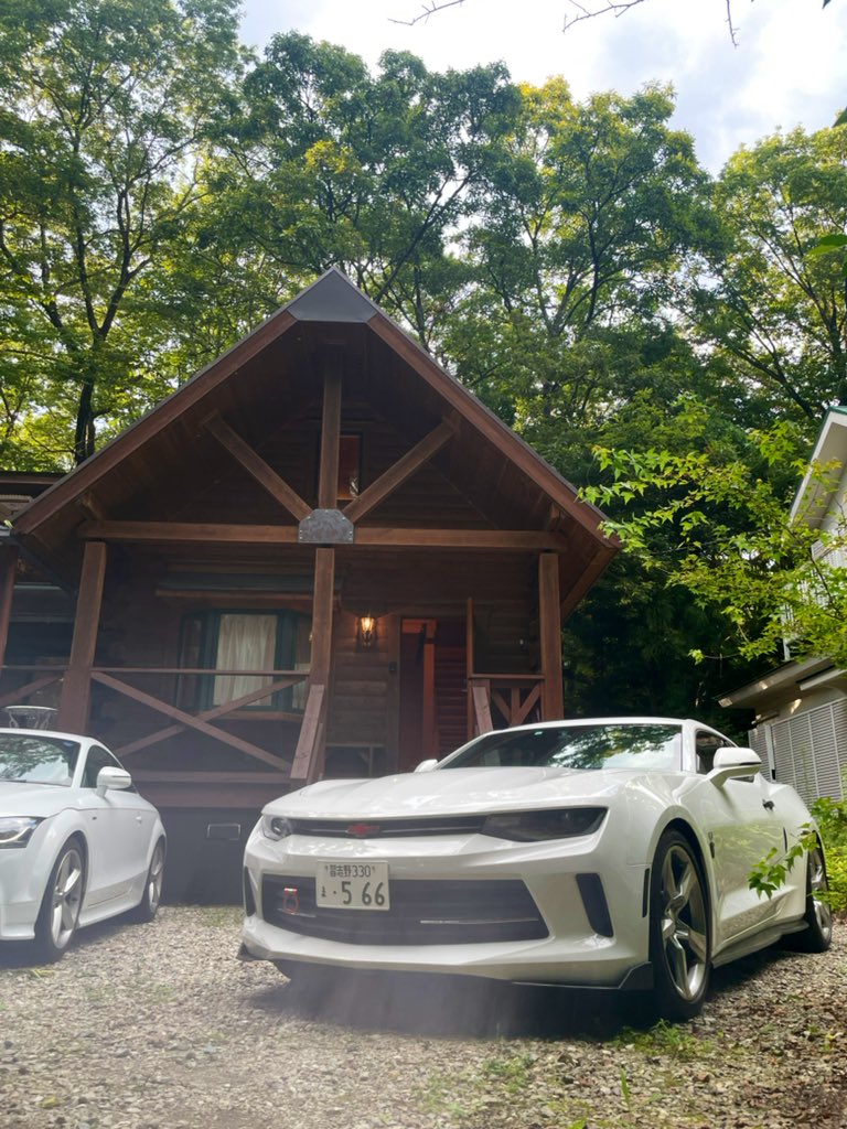 那須ツー、愛車見ながらBBQするの最高すぎた。