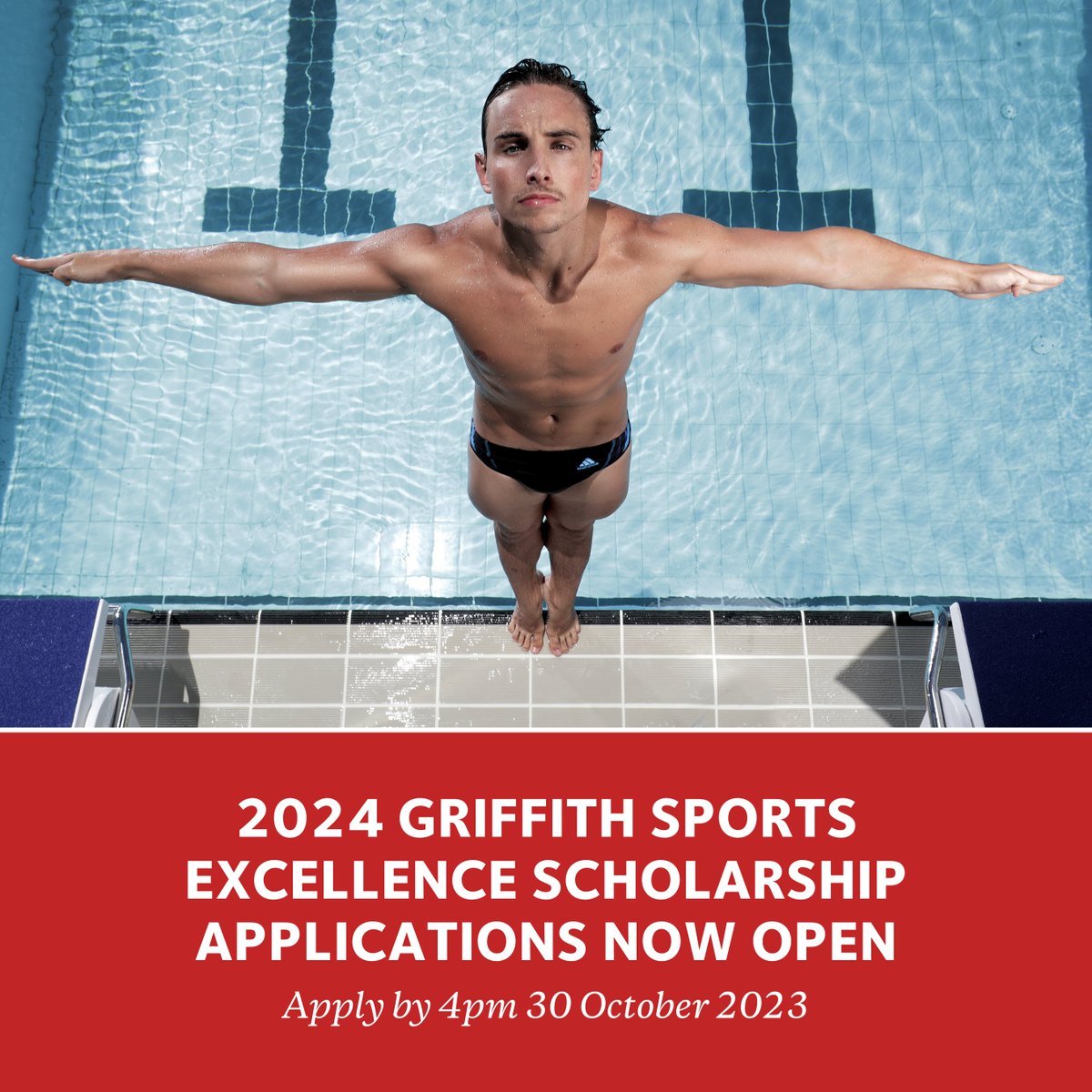 This amazing scholarship is available to commencing and current students seeking to further their education without forfeiting their sporting opportunities. TO APPLY: bit.ly/3vsTe9K