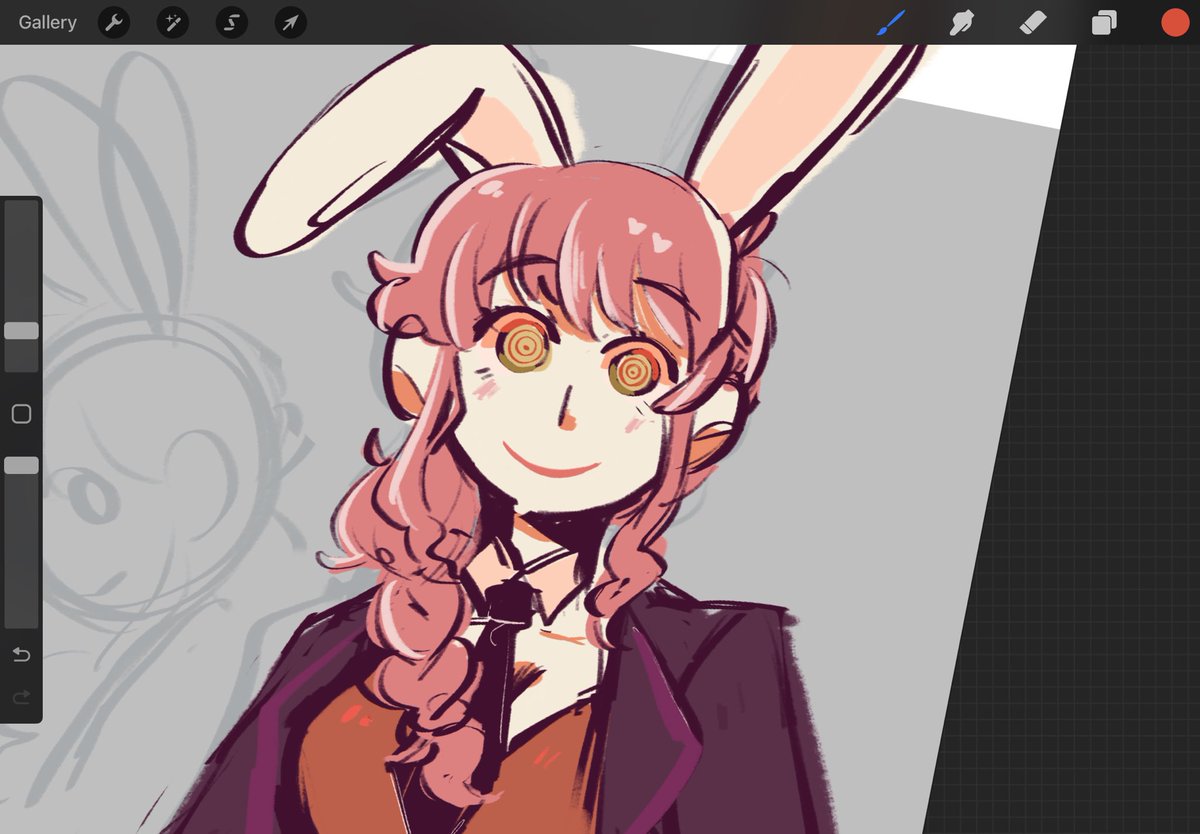マキマ(チェンソーマン) 「Late bunny day #wip」|StarGlow🌻@ LAYTON IS BACK☕のイラスト