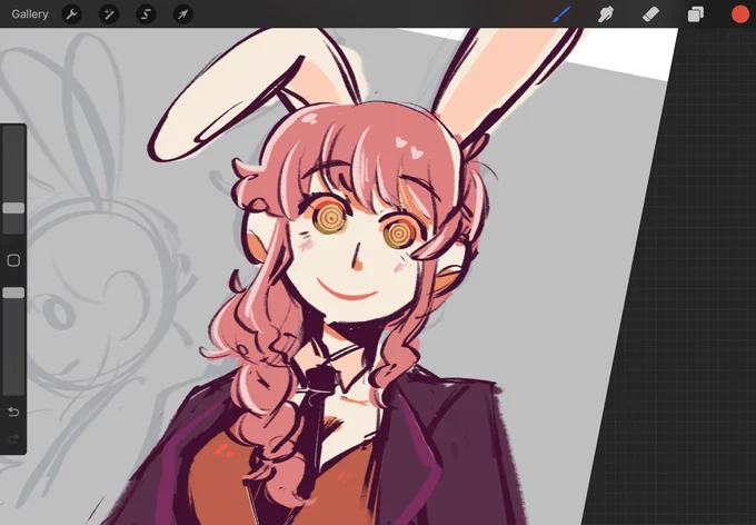 Late bunny day #wip