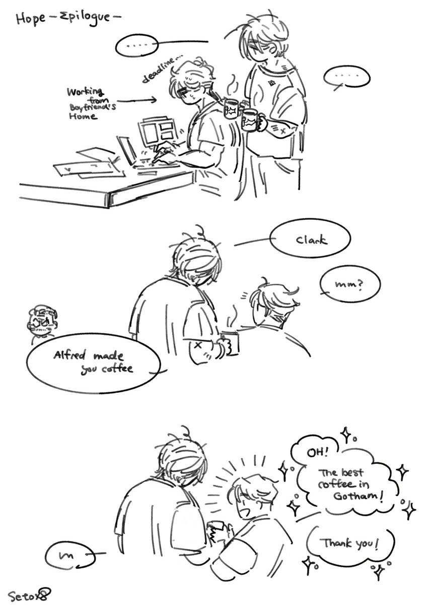 Hope -epilogue- (all 4 pages) Battinson #superbat