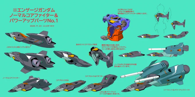 GP-01と同じくホリゾンタル・イン・ザ・ボディ方式を採用しています。
