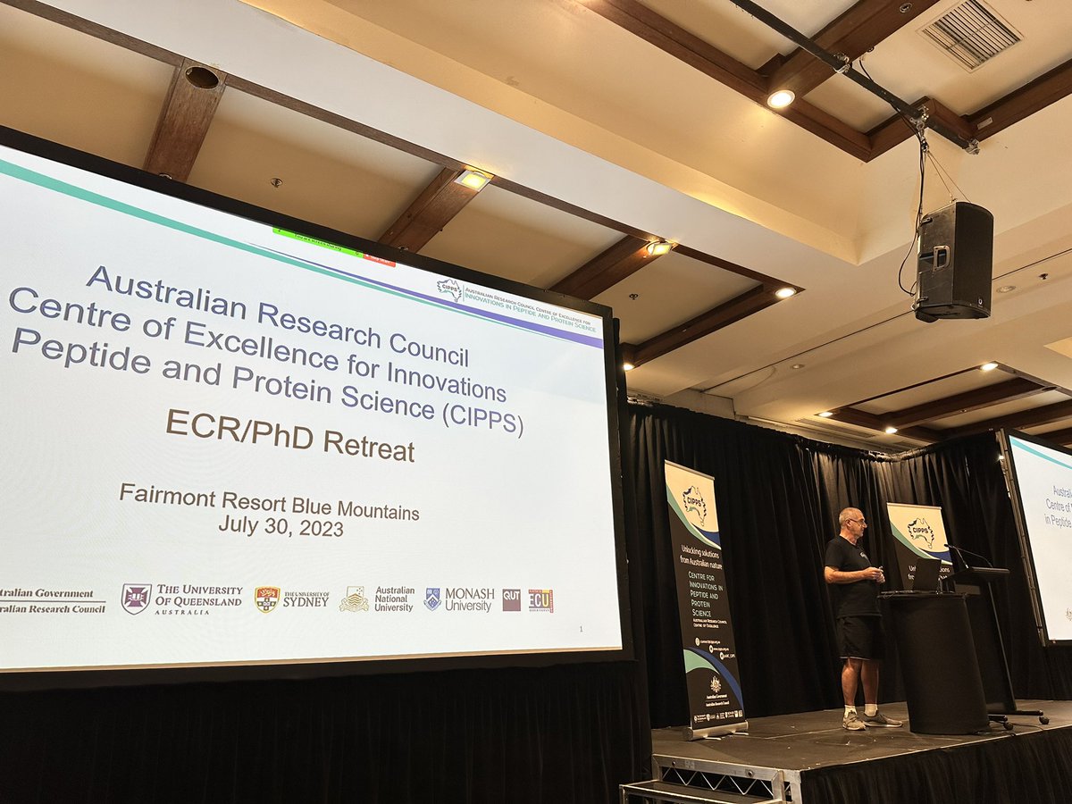 MahyaBahmani's tweet photo. "🌟Had an amazing time at the #CIPPS ECR retreat!🏞️ Learned so much about peptides and presented a side project while hiking in the beautiful Blue Mountains.🚶‍♂️ Grateful for connecting with passionate scientists!🤝 #proteomics 
#ScienceCommunity #Networking #research https://t.co/sFgWelR0Q2