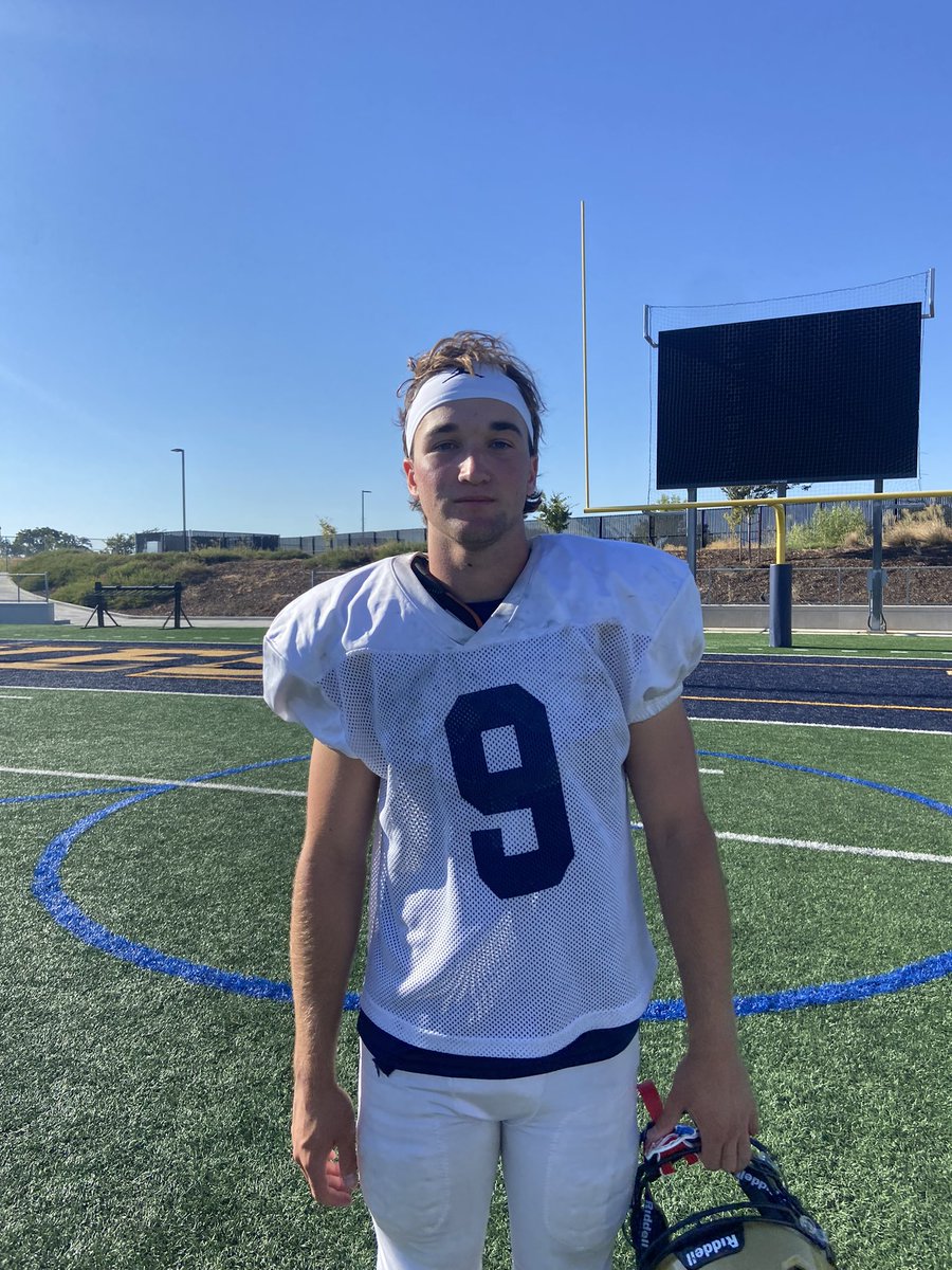 CJacksonWCP's tweet photo. Ryan Sisson is a football player. Plain and simple. 

2024 athlete at West Park HS whose career has been stellar. 

Intercepted three passes and averaged 21+ yards per catch as a junior https://t.co/hCKOb4rZHF