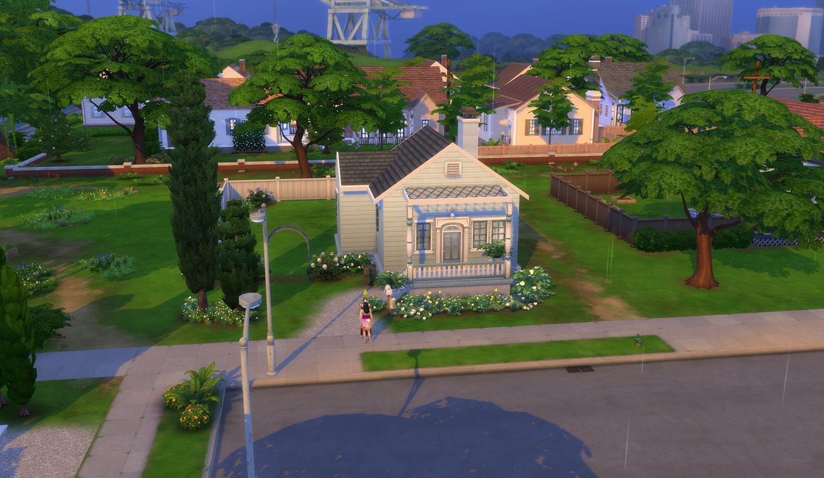 PlumbSim's tweet image. I renovated the ugly starter homes in Foundry Cove! They are still all completely base game and starter homes! Also all three of them are tiny homes! Tier 1 (pink), tier 2 (green) and tier 3 (blue). Let me know what you think!