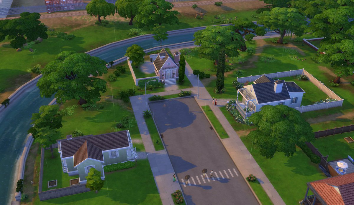 PlumbSim's tweet image. I renovated the ugly starter homes in Foundry Cove! They are still all completely base game and starter homes! Also all three of them are tiny homes! Tier 1 (pink), tier 2 (green) and tier 3 (blue). Let me know what you think!