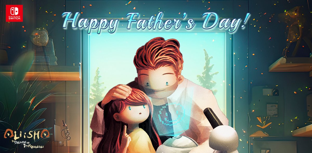 ssg_Aliisha's tweet photo. Happy Father's Day 🔆

And don't forget we'r now 50%OFF (JP)
Wishlist and Buy now! 📷https://t.co/EzcirYijeQ 

#NintendoSwitch #indiegame #gamedev #indie #ゲーム情報 #gamedev #summersales #aliisha https://t.co/tizIYcTv0o