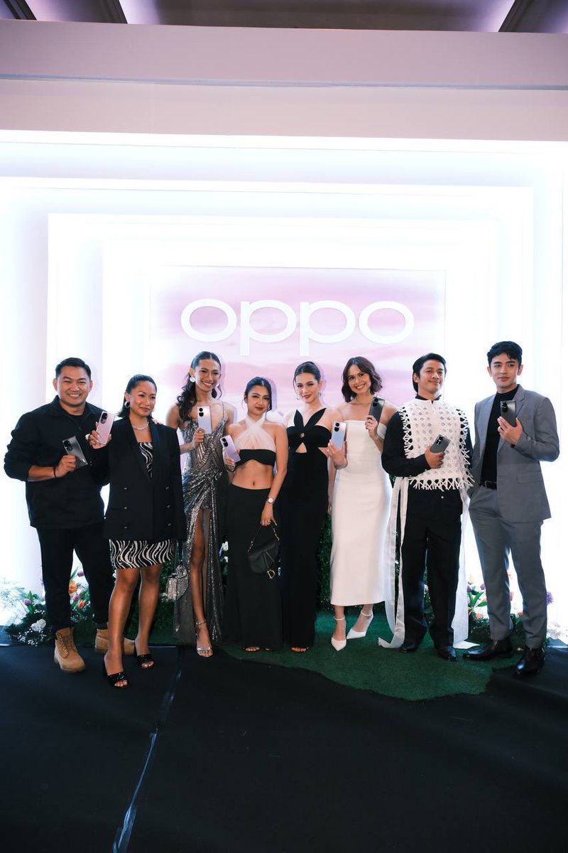 Vanie at the Oppo Reno10 launch with her new @OPPOPhilippines family! 🤩🩶 #VanieGandler #VMGTalent