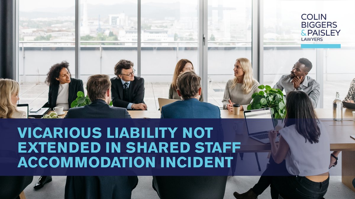 The High Court has allowed an appeal from a judgment of the Court of Appeal of the Supreme Court of Queensland, holding that vicarious liability did not extend to the circumstances.

We explore the grounds of the appeal and the findings.

cbp.com.au/insights/insig…