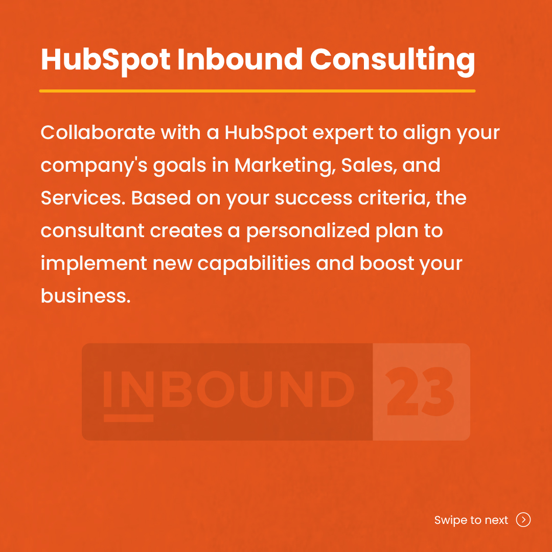 makewebbetter's tweet image. Introducing HubSpot Consulting Services, your gateway to unparalleled success in Marketing, Sales, and Services. 🌟

Try Now: bit.ly/3OIXIoL

#hubspot #hubspotconsulting #iPhone15 #Apple #hubspotonboarding