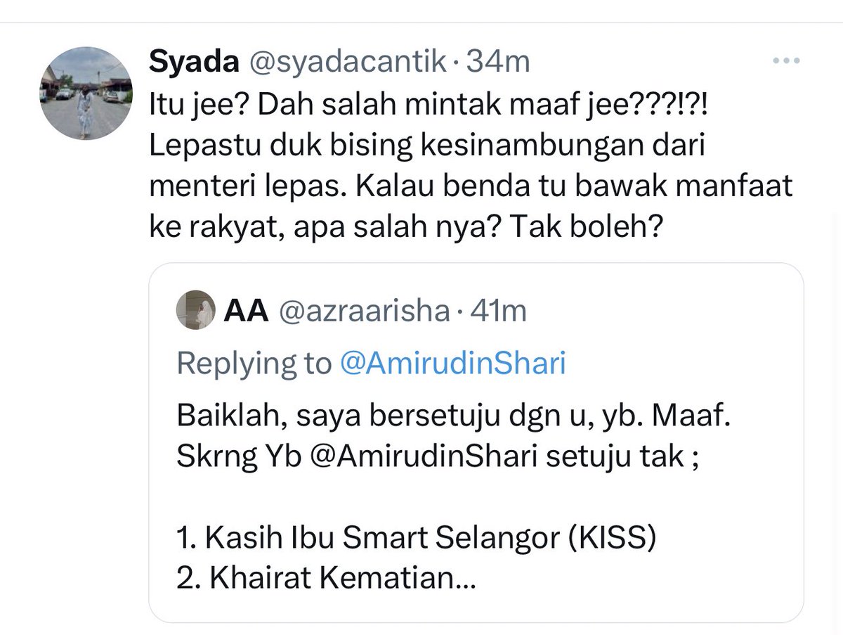 azraarisha's tweet photo. Dah minta maaf pun marah? Tak minta maaf pun marah lagi?

Nak buat apa ni? Ye la, PH je la betul. Dulu balun Zahid. Skrng sucikan zahid. Tetap tak salah. Dia je betul.. https://t.co/LZMPOXdyOw