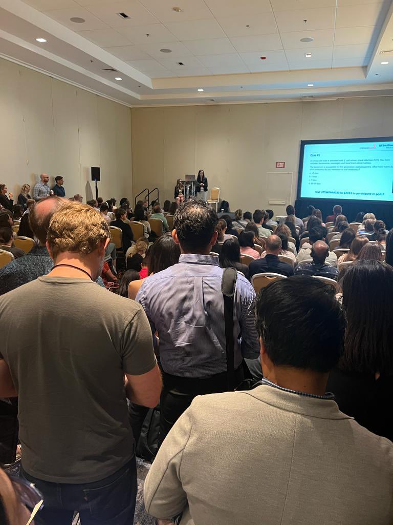 Vineeta Mittal (@vmittalmdmba) on Twitter photo #PHM2023 When our faculty could not get in the room where our fellows were leading their 🥇workshop!
Yay 👏🏼👏🏼👏🏼<a href="/AveriWilsonMD/">Averi Wilson-Raya, MD</a> <a href="/katragaddamd/">Harita Katragadda, MD</a> <a href="/UTSW_PHMFellows/">UTSW PHM Fellowship Program</a> ✅ <a href="/PHMConf/">PHM Conference</a>
Ready, Set, Narrow! Antibiotic Stewardship for pediatric hospitalists #PHMTurns20 💪 #PHM2023 When our faculty could not get in the room where our fellows were leading their 🥇workshop!
Yay 👏🏼👏🏼👏🏼<a href="/AveriWilsonMD/">Averi Wilson-Raya, MD</a> <a href="/katragaddamd/">Harita Katragadda, MD</a> <a href="/UTSW_PHMFellows/">UTSW PHM Fellowship Program</a> ✅ <a href="/PHMConf/">PHM Conference</a>
Ready, Set, Narrow! Antibiotic Stewardship for pediatric hospitalists #PHMTurns20 💪