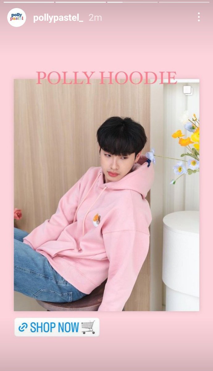 — ☆ POLLY PASTEL IG STORY UPDATE [04.08.2023]

You can order the “Wannabe”, “Surrounded by Luve” T-shirt, &amp; Polly hoodie pink 🩷
📍Line app @ Pollypastel 💙🤩

Hurry up guys, only few stocks left! 🔥

#PollyPastel #BuildJakapan
#Beyourluve <a href="/JakeB4rever/">BIU.</a>
