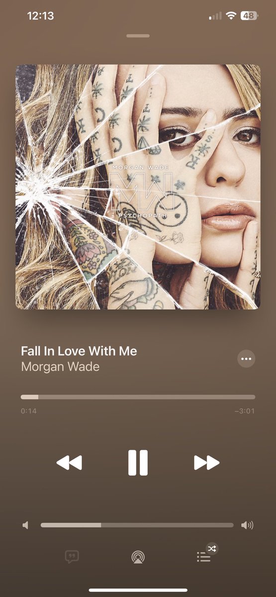 Keeney22's tweet photo. @themorganwade awesome surprise!  It’s gonna be a great Friday!  Loving it already! 🤙🏼❤️🔥 #NewMusicFriday #MorganWade #FallInLoveWithMe https://t.co/4kNpQexjCj