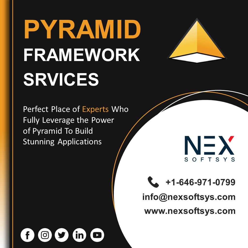 nexsoftsys's tweet image. Custom Pyramid Framework Services - NEX Softsys
#PyramidFrameworkServices #PyramidFramework #Python #PythonFramework #PythoDevelopment #PyramidFrameworkConsulting #PyramidDevelopment #PyramidWebFramework #Nexsoftsys #WebDevelopment #PyramidDevelopers