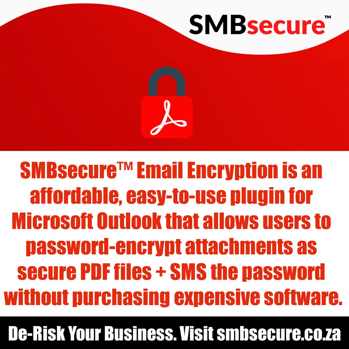 SMBsecureSA's tweet image. Our next version of #SMBsecure #EmailEncryption is now available to bring customers &amp;amp; partners more features, benefits and value. 

Want to trial it for your business?

Visit smbsecure.co.za or DM to get in touch.

#AddSMBSecure
#DeRiskYourBusiness
#POPIA