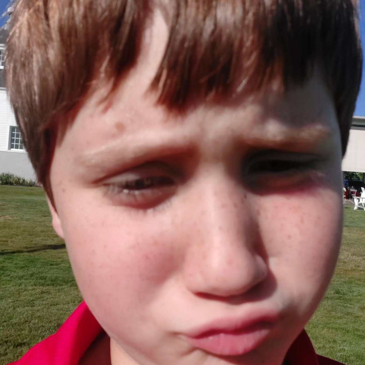 The photo request was simple. Take a picture of George and myself. What actually was taken.