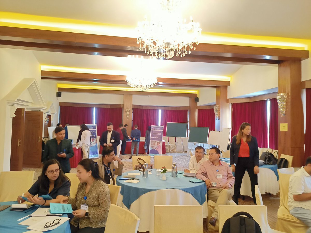 HERDIntl's tweet photo. "Representatives from Health Policy and System Research Institutions (HPSRIs) convene in Kathmandu to brainstorm the development of a capacity assessment framework for HPSRIs. #HPSR @AIHO_PH @results4dev @AccelerateHSS https://t.co/THzG4FpVrm