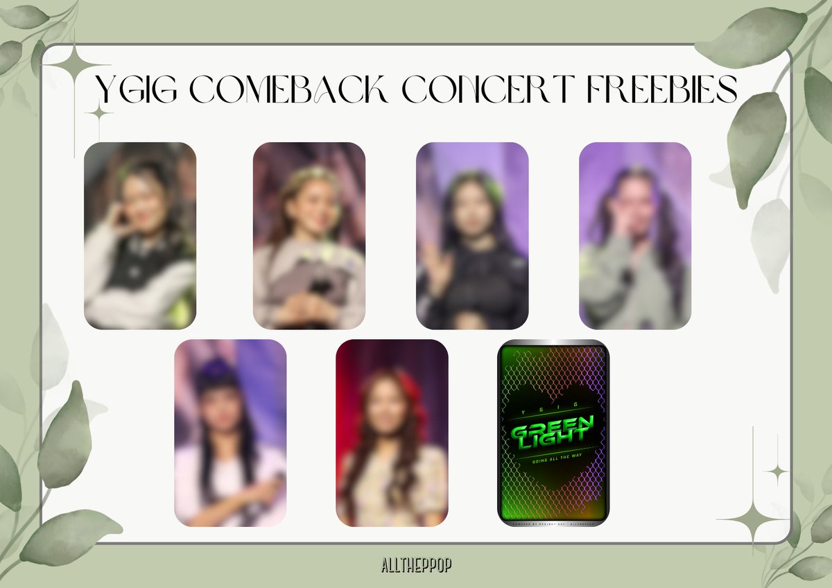 AllThePPop's tweet photo. Hello WeGo! Will be giving away photocards this coming YGIG COMEBACK CONCERT!

- like &amp; rt to spread 
- 1:1 only 
- limited copies

Look for @ProjectGoPlus Volunteers to claim.

A Collab Fan Project By : AllThePPOP, Project Go+ and YGIG Core Fanbases!

#YGIG @ygig_official https://t.co/pRAKDhKqtP