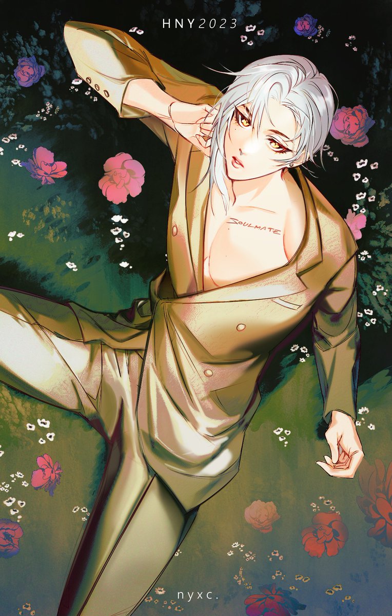 nyxcc_'s tweet photo. [OC] 

Lin Xiaobai > K-POP AU
(⁂ I used bts Jimin's on W Korea Magazine cover as a reference) https://t.co/8vn2cFCC3S