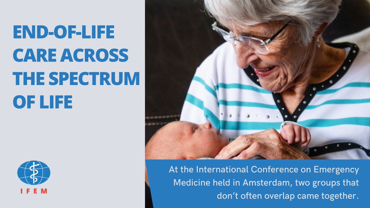 At the International Conference on Emergency Medicine held in Amsterdam, two groups that don’t often overlap came together.

Learn about the similarities here - ifem.cc/across_the_spe…