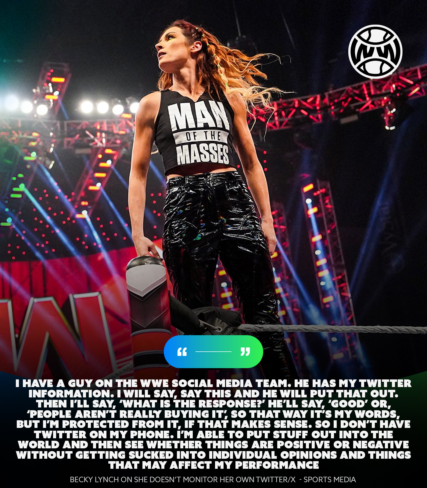 Becky Lynch Limited Her Time On Twitter To Avoid Fan Toxicity