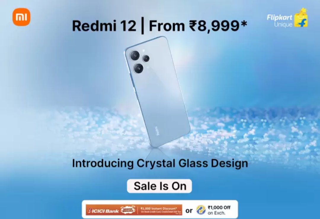 YesNoTech1's tweet photo. Redmi 12 Sale is On !

किसी को खरीदना है या नहीं ? 
#Redmi12 https://t.co/NOB3xZfwei