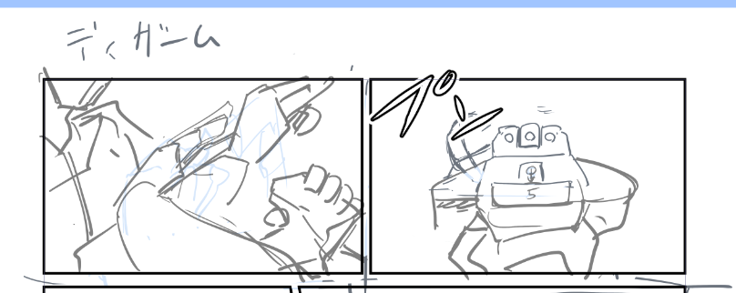 Skeb依頼のエロ漫画描いてるはずなんだけどなぜ銃をディザームしているのか…コレガワカラナイ