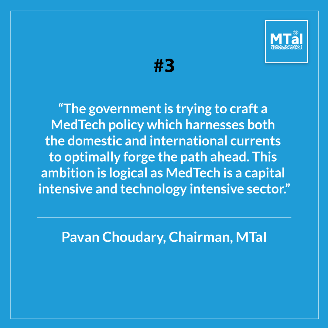 mtaiorg's tweet photo. 3rd excerpt from Chairman, MTaI, Pavan Choudary's illuminating take on pre-owned medical equipment import. Read the full comment only in Express Healthcare: https://t.co/u2GCpOHXLL

#MedTech #MedicalDevices #Healthcare #HealthcareForAll #MedTechMatters

@narendramodi @PMOIndia @byadavbjp @OfficeOf_MM @mansukhmandviya @moefcc @MoHFW_INDIA @Pharmadept @CDSCO_INDIA_INF @NITIAayog @WriterPavan @ExpHealthcare