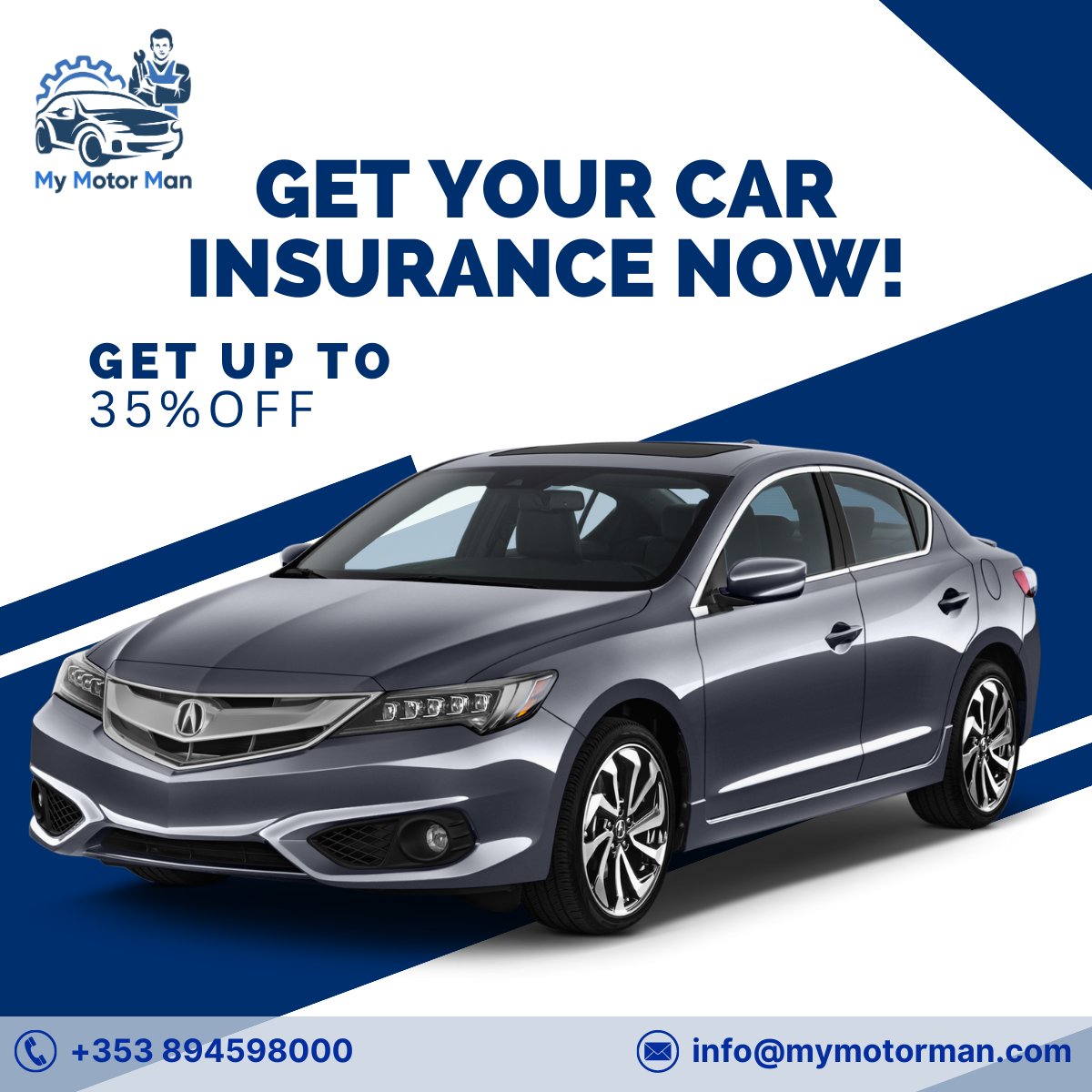 mymotorman's tweet photo. Ensure the protection of your vehicle while safeguarding your financial well-being through our cost-effective car insurance plans.

For More Details
Visit: https://t.co/MzroQRjUfB
Mail To: info@mymotorman.com

#MyMotorman #CarInsurance #ProtectYourRide #Safety #CarServicesIreland https://t.co/GvPmiK6GtN