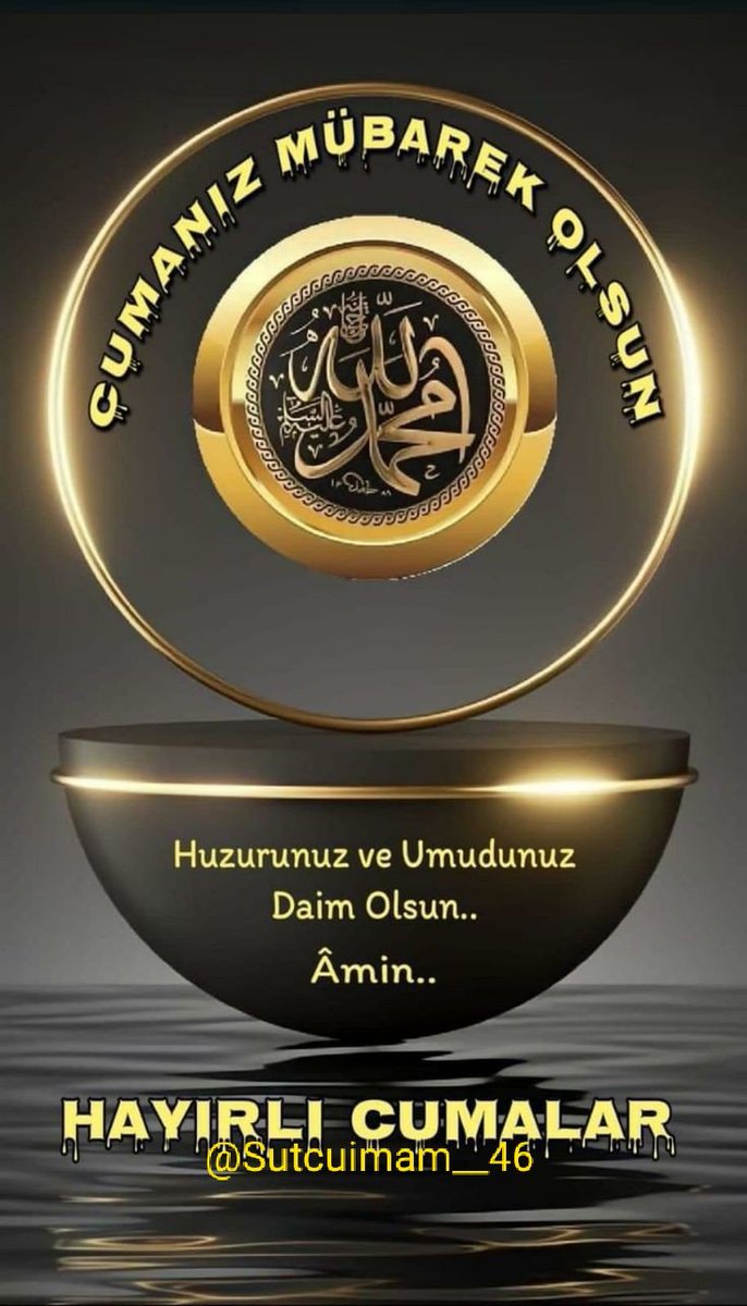 "Sıkıntı ezan gibidir. İnsanı Allah'a davet eder."
(Mevlana Celaleddin-i Rumi)

Mübarek Cuma Günü'müz hayırlara vesile olsun 🤲
#HayırlıCumalar
#HayırlıSabahlar