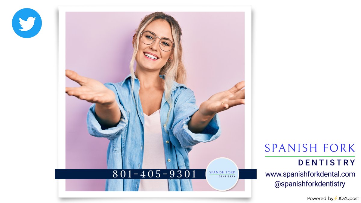 SpanishForkDent's tweet photo. Experience the Spanish Fork Dentistry difference! New facilities, advanced tech, top dentists &amp; a warm team. All ages &amp; dental health levels welcome.
https://t.co/Cq1z3JOS0H https://t.co/EKuRCj1tpd