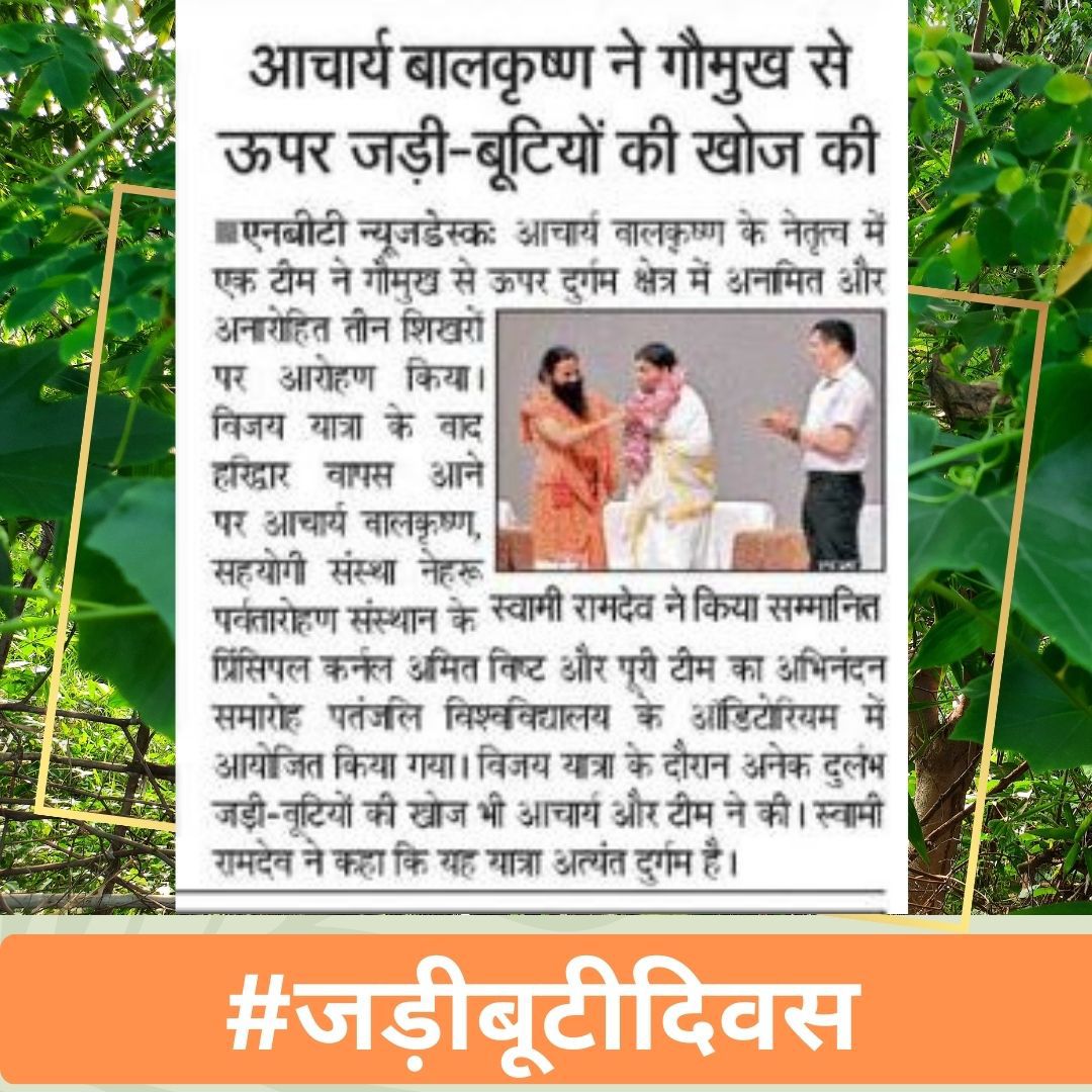 anilbstfbd's tweet image. #जड़ीबूटीदिवस