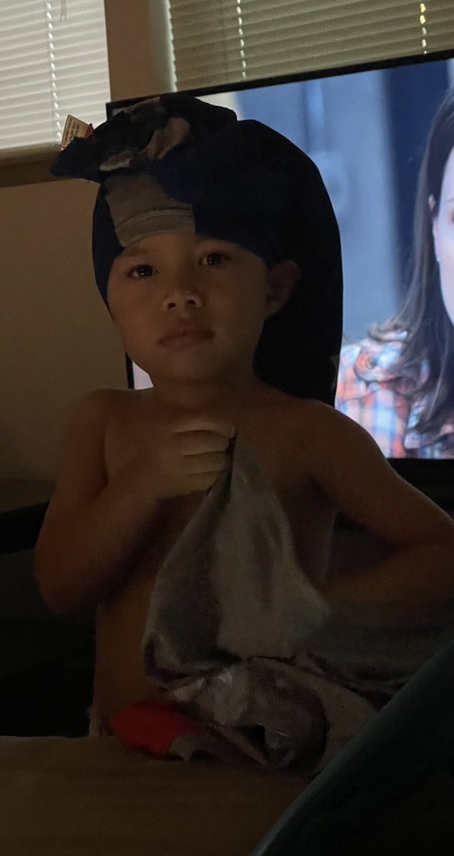 Went from watching S.W.A.T to my little man saying…. Dad I’M SWAT!!! Lol #dadlife #coachesson