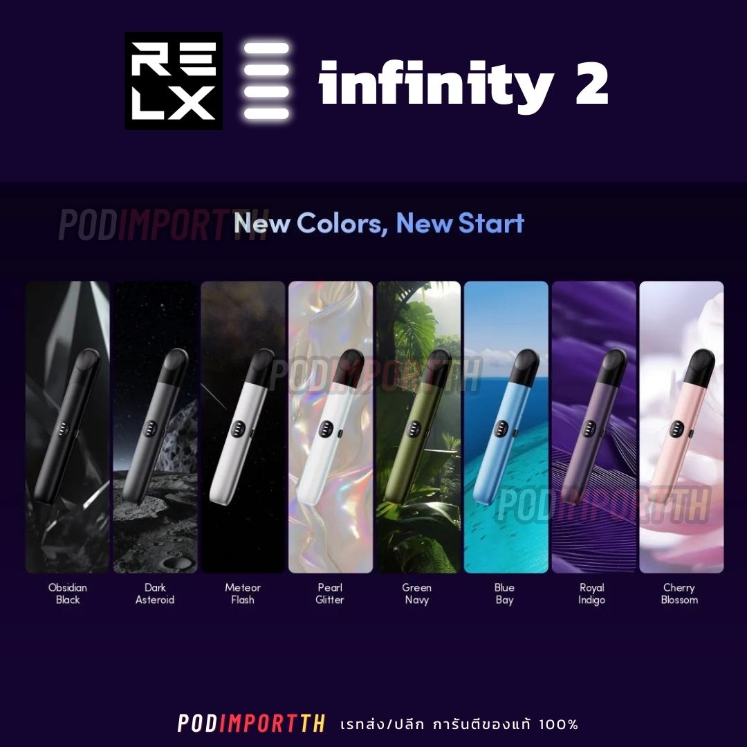 ImportTh's tweet image. NEW🔥 เครื่อง RELX INFINITY 2
– พอตเปลี่ยนหัว อัพเกรดใหม่! มีโหมดปรับระดับไฟ
– [ เครื่องเปล่า 770.- ]

สั่งซื้อ :::
podimportth.in.th/shop/pod-syste…

#Relx #RELXINFINITY2 #INFINITY2 #พอตเปลี่ยนหัว #เครื่องpod #เครื่องพอต #เครื่องพอตเปลี่ยนหัว