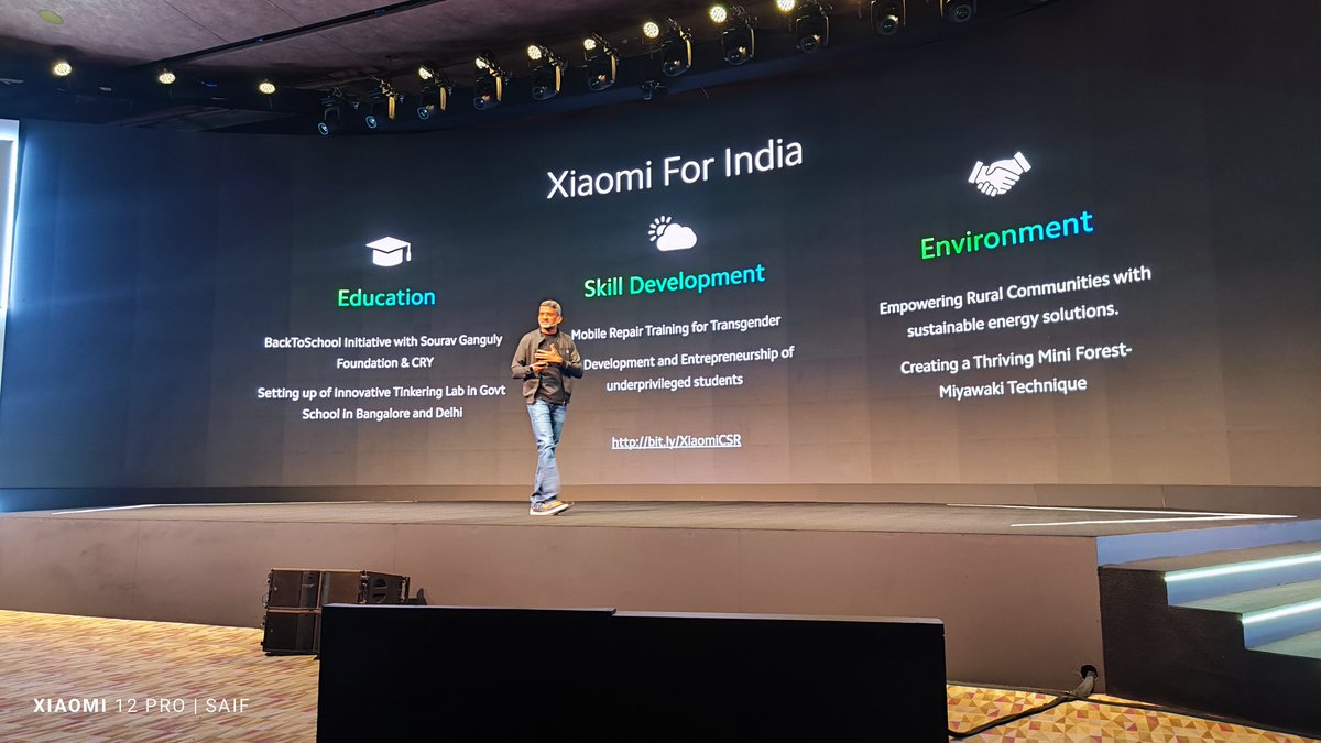 ImtiyaxRk's tweet photo. Kudos to @XiaomiIndia for organizing a spectacular #Redmi125G launch! The leadership team's insights were inspiring, and the new products have set the bar high in the tech world. 

@alvintse @hawkeye @s_anuj @abigoabi @PrateikDas @sandeep9sarma @gautmeluv @Huilgol @themakeavish https://t.co/m4ZxKPhp6K
